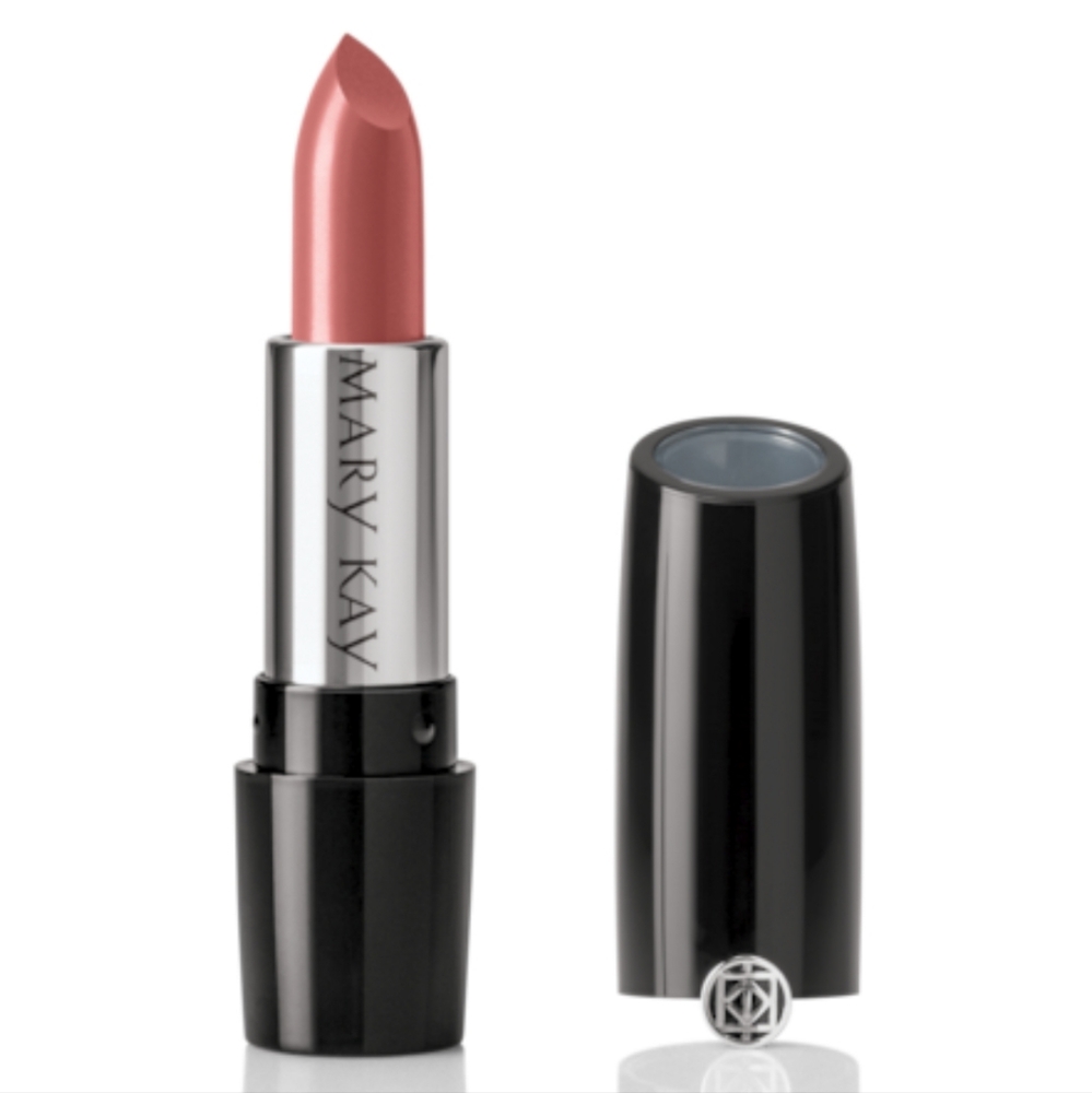 New Mary Kay Gel Semi-Shine Lipstick Rosewood New - Picture 1 of 5